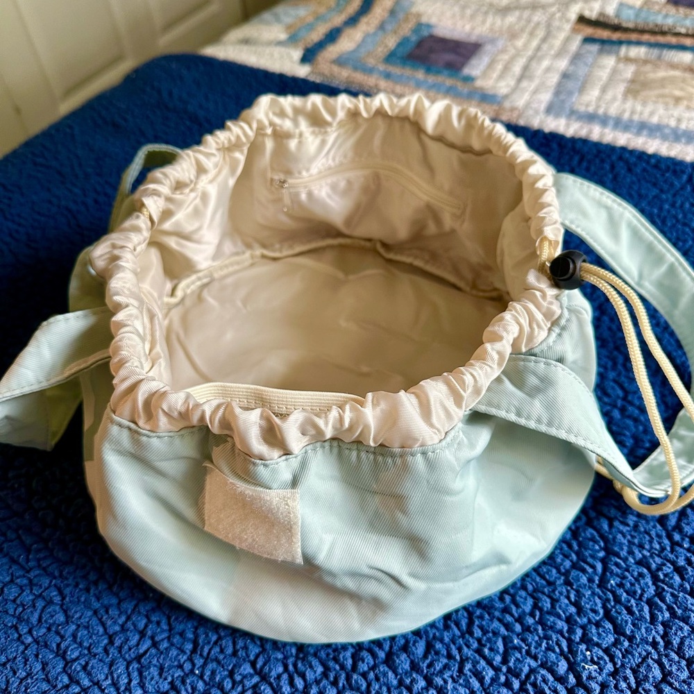 Mint Green Drawstring Women's Bag